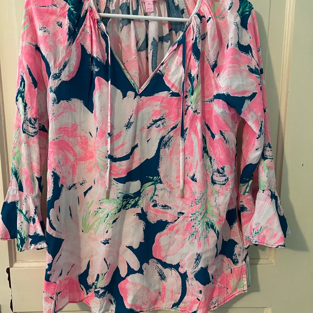 Willa tunic in Pan’s Garden